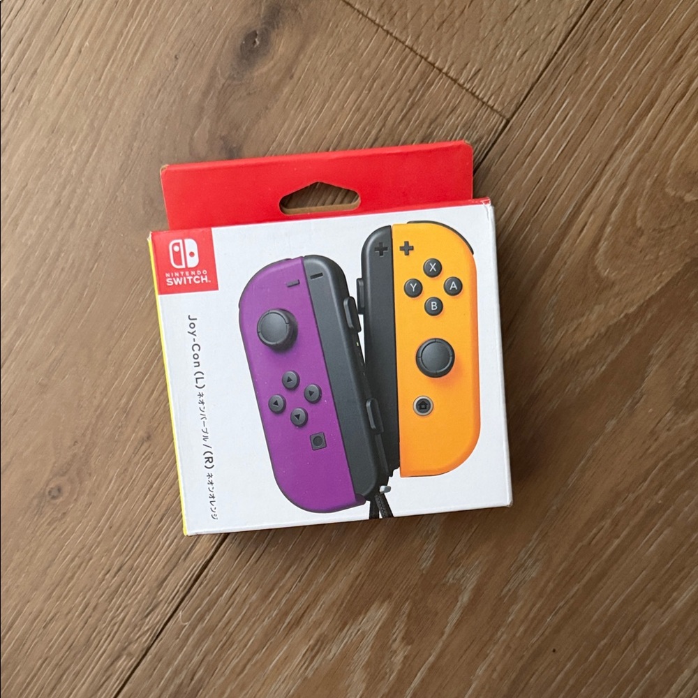 Nintendo Joy-Con Controllers - Purple & Yellow Pair